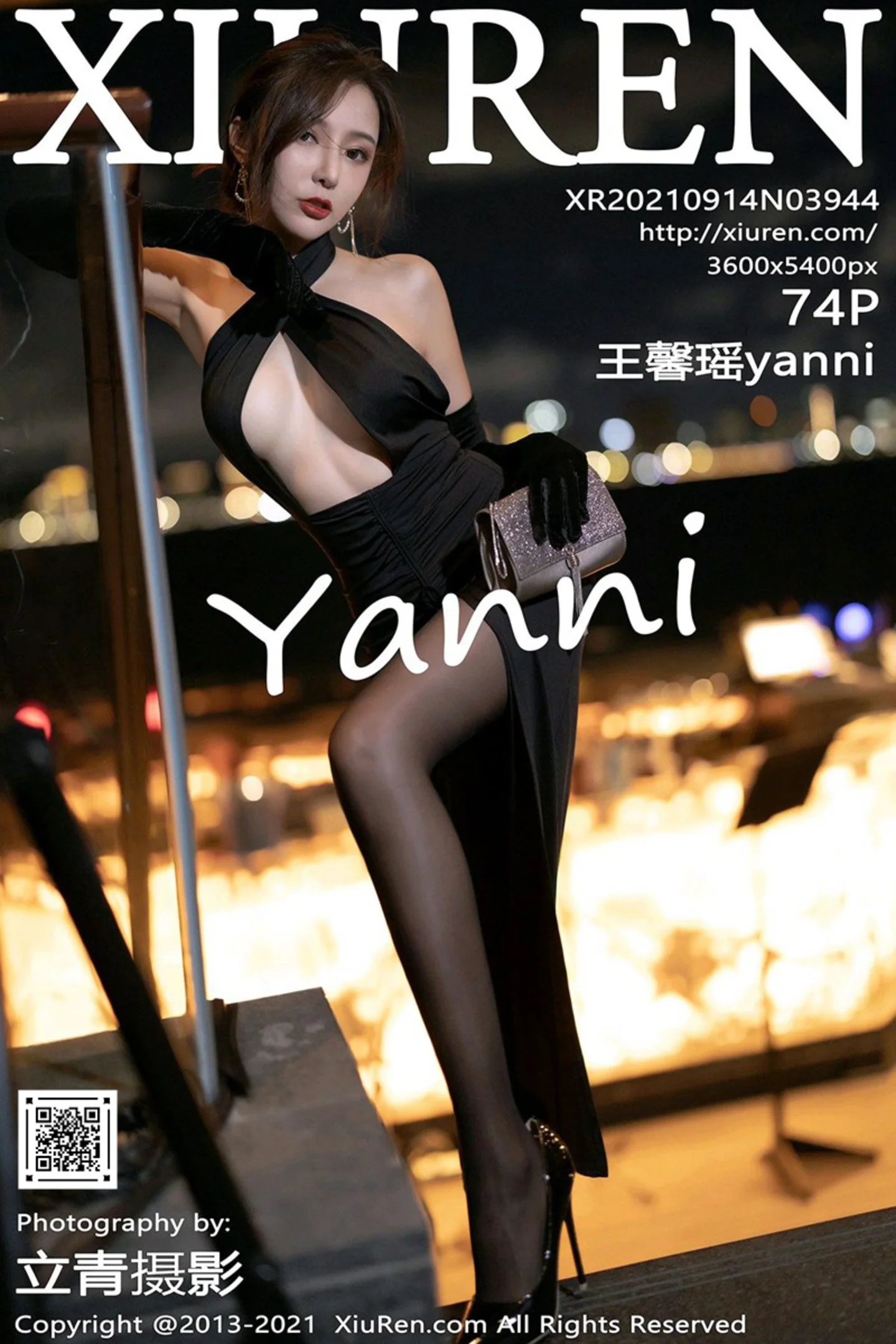 [XiuRen秀人网]VOL.3944 女神王馨瑶yanni深圳旅拍私房粉色古韵旗袍配肉丝裤袜诱惑写真74P-秀人网官方网站